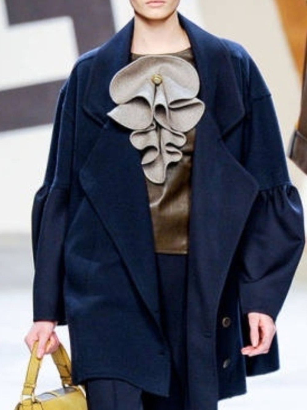 Fendi Zka Coat Fall 2011 Collection